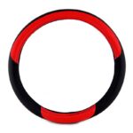 Steering Wheel Cover Leather 36cm Two-Color - Image 2