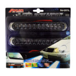 Προβολάκια Ημέρας 12 LED Μπλε 12V - Image 2