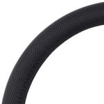 Κάλυμμα Τιμονιού Δέρμα Μαύρο 38cm - Image 4