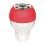 Aluminium and Leather Gear Shift Knob 6033-1 - Image 2
