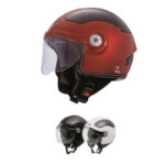 Half Face Round Helmet V580 Large - Image 2