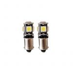 Λάμπες T10 5-SMD CANBUS Μονοπολικές 2 τμχ