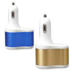 Car Charger for Cigarette Lighter with 2 USB