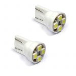 Λάμπες 4 LED T10 wedge 12V 2 τμχ