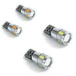 Λάμπες 6 LED T10 Wedge-CANBUS 12V 2 τμχ