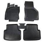 3D Custom Car Mats Set Black 4 pcs - Image 3
