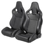 Reclining Car Seat Leather / Fabric - Image 2