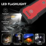Φορητός Εκκινητής Αυτοκινήτου 12V S901 & Power Bank 20.000mAh με Φακό και USB - Image 2