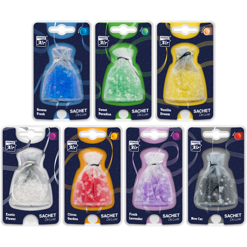 Αρωματικό Αυτοκινήτου Κρεμαστό Sachet de Luxe 17 g Power Air