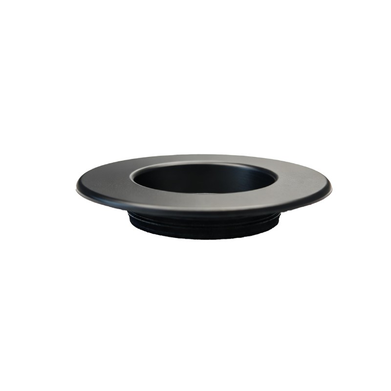 Σετ Κλιπς για Πατάκια Αυτοκινήτου Μαύρα 4τμχ 46x30mm Πλαστικό PP